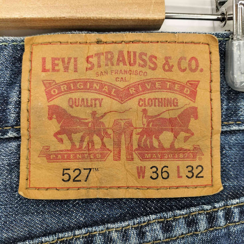 リーバイス Levis 527 Slim Fit Bootcut Jeans スリムフィット ブーツカット ジーンズ メンズ W36 L32