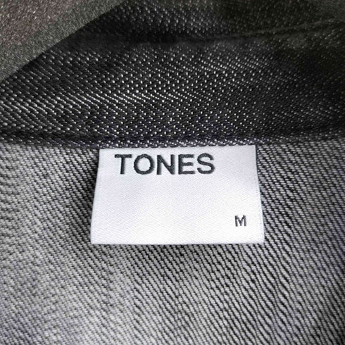 TONES DANDEL 24SS デニム レギュラーカラー 半袖シャツ メンズ import:M