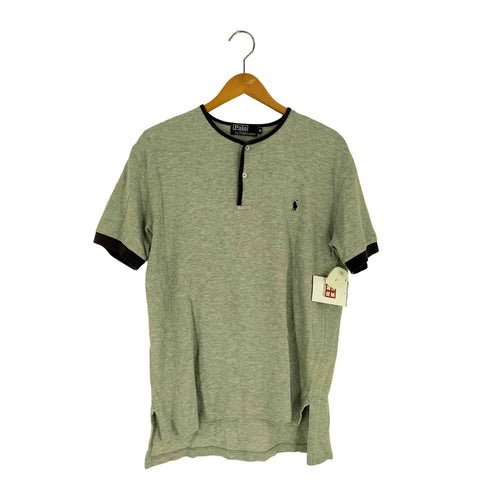 ポロバイラルフローレン Polo by RALPH LAUREN スモールポニー刺繍 ヘンリーネック カットソー メンズ import:M