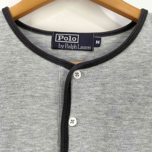 ポロバイラルフローレン Polo by RALPH LAUREN スモールポニー刺繍 ヘンリーネック カットソー メンズ import:M