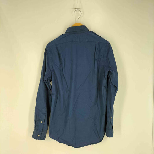 ポロラルフローレン POLO RALPH LAUREN CLASSIC FIT エポレット レギュラーカラーシャツ メンズ import:S