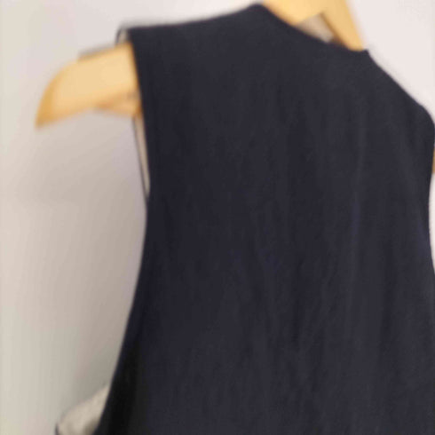 スティルバイハンド STILL BY HAND ショールカラー ウールコットン ベスト メンズ JPN:46