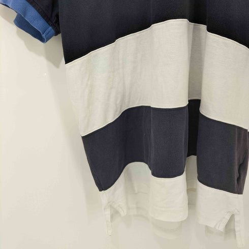 トミーヒルフィガー TOMMY HILFIGER 00s 鹿の子 ピケ ロゴ刺繍 ポロシャツ メンズ import:XL