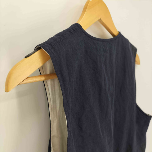 スティルバイハンド STILL BY HAND コットンリネン ベスト メンズ JPN:46