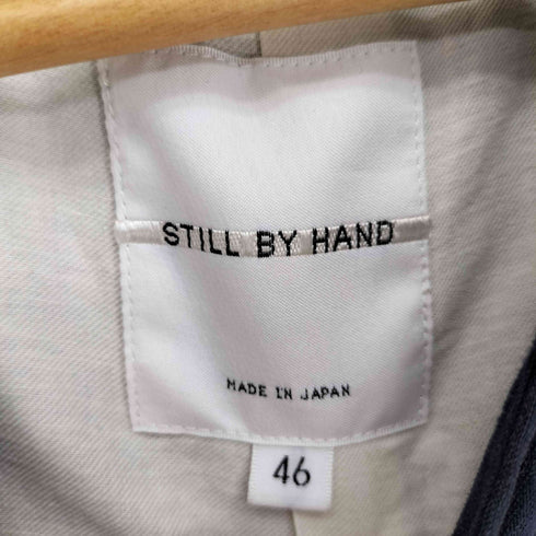 スティルバイハンド STILL BY HAND コットンリネン ベスト メンズ JPN:46