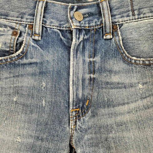 デニムアンドサプライラルフローレン DENIM&SUPPLY RALPH LAUREN ジップフライ カットオフデニムショーツ メンズ 29inch