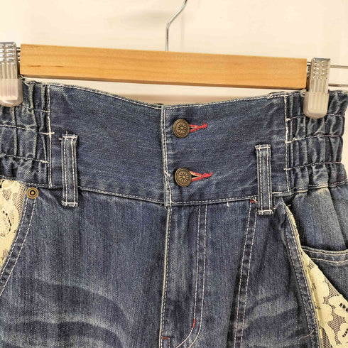 ソマリ SOMARI imaginationレースサルエルデニムパンツ レディース JPN:1