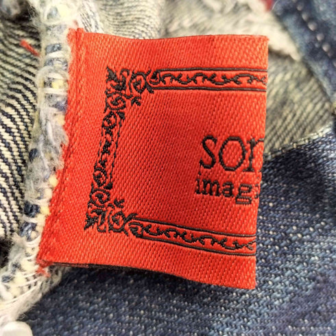 ソマリ SOMARI imaginationレースサルエルデニムパンツ レディース JPN:1