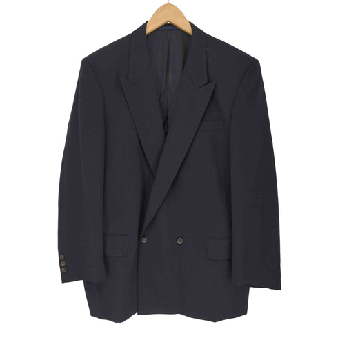 コムデギャルソンオムドゥ COMME des GARCONS HOMME DEUX ダブル ウール テーラードジャケット メンズ JPN:L