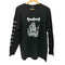 デスメタル バンド アートワーク 袖 ロゴ プリント L/S Tシャツ メンズ JPN:L