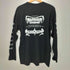 デスメタル バンド アートワーク 袖 ロゴ プリント L/S Tシャツ メンズ JPN:L