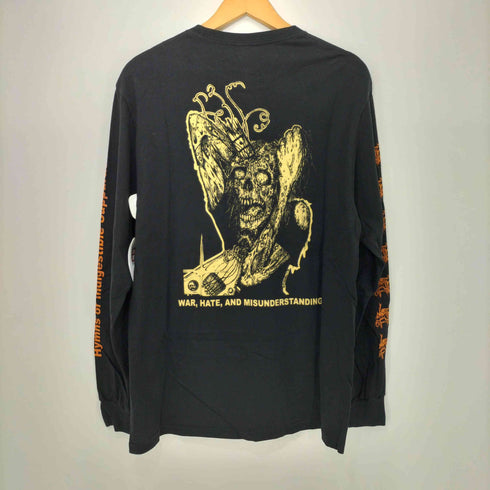 Hymns Of Indigestible Suppuration ゴアグラインド バンド アートワーク プリント L/S Tシャツ メンズ import:L