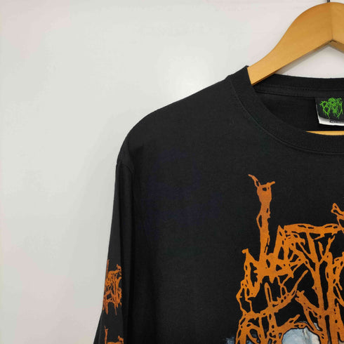 Hymns Of Indigestible Suppuration ゴアグラインド バンド アートワーク プリント L/S Tシャツ メンズ import:L