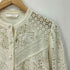 ザラ ZARA ZW COLLECTION レース刺繍入りブラウス レディース import:XL