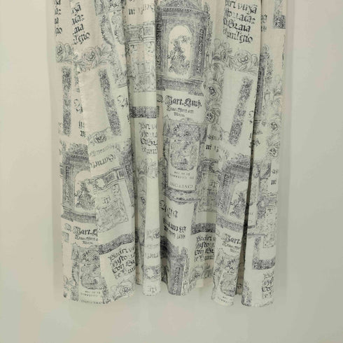 ビアズリー BEARDSLEY 23SS アンティークプリントワンピース レディース FREE