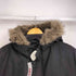 ギャップ Gap フーテッド ファー ダウンジャケット メンズ import:M
