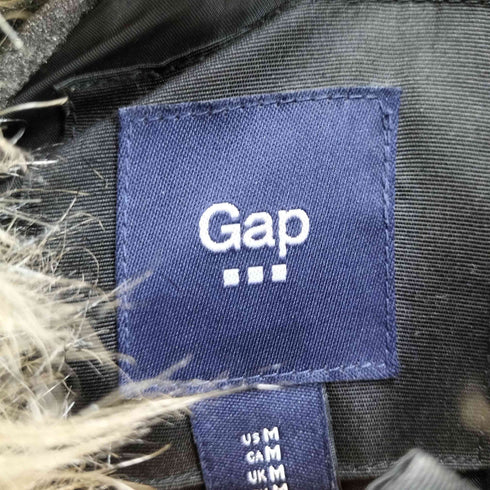 ギャップ Gap フーテッド ファー ダウンジャケット メンズ import:M