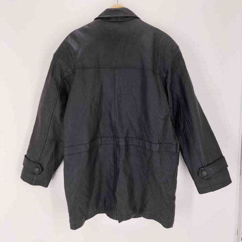 M.T LEGEND ラムレザーステンカラーハーフコート メンズ import:L