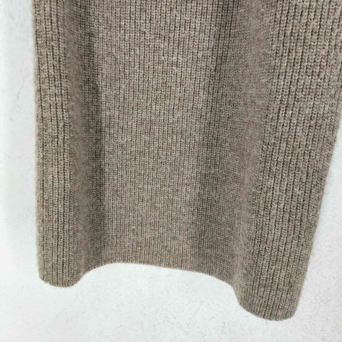 エリン ELIN カシミヤ混 7分丈 1タック ニットパンツ レディース 38