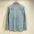 トミーヒルフィガーデニム TOMMY HILFIGER DENIM イタリアン生地 ロゴ刺繍 デニムウエスタンシャツ メンズ import:XL