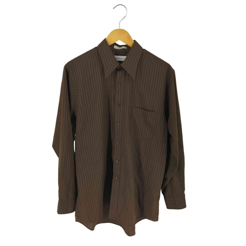ヴァンヒューゼン VAN HEUSEN SATIN STRIPE L/S シャツ メンズ 16