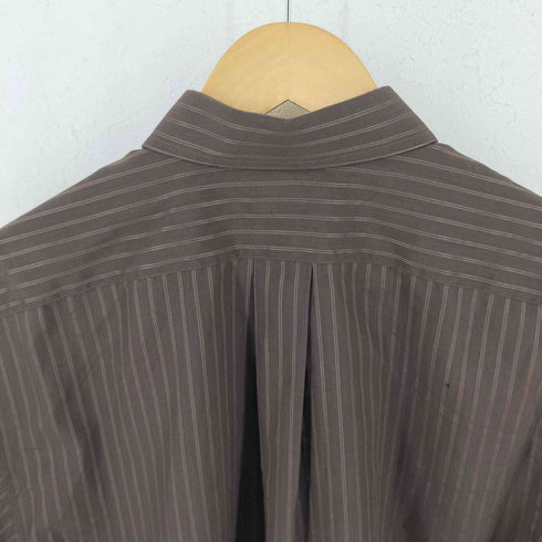 ヴァンヒューゼン VAN HEUSEN SATIN STRIPE L/S シャツ メンズ 16