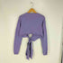 ロクビューティーアンドユースユナイテッドアローズ 6 BEAUTY & YOUTH UNITED ARROWS COTTON SILK CASHMERE CACHE COEUR KNIT カーディガン レディース