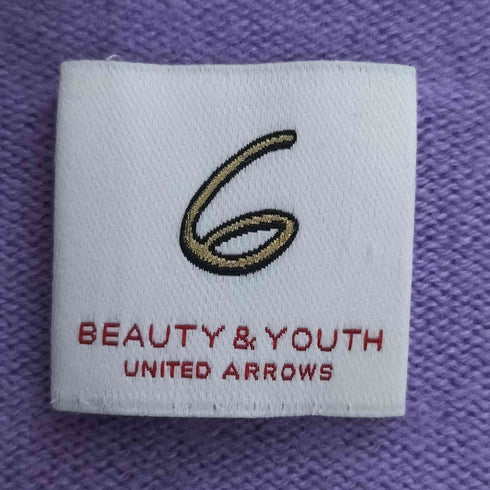 ロクビューティーアンドユースユナイテッドアローズ 6 BEAUTY & YOUTH UNITED ARROWS COTTON SILK CASHMERE CACHE COEUR KNIT カーディガン レディース