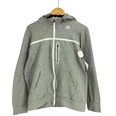 アディダス adidas ロゴプリント 2way フルジップパーカー メンズ xo