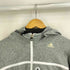 アディダス adidas ロゴプリント 2way フルジップパーカー メンズ xo