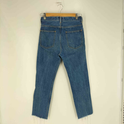ロクビューティーアンドユースユナイテッドアローズ 6 BEAUTY & YOUTH UNITED ARROWS timemachine ハイウエスト カットオフデニム レディース 25inch