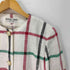 ハナエモリ HANAE MORI レーヨンシルク ノーカラー ツイード チェック ジャケット レディース JPN:M