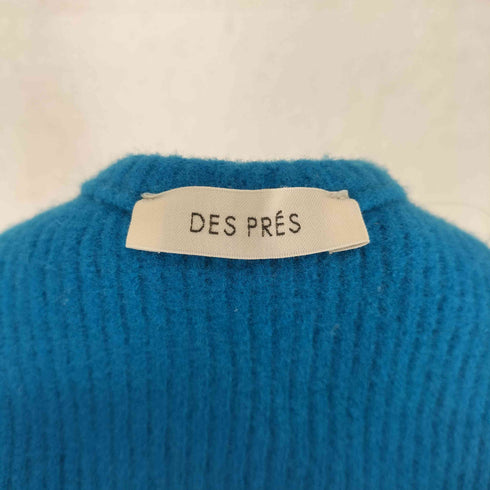 デプレ DES PRES ウールリブ クロップドベスト レディース FREE