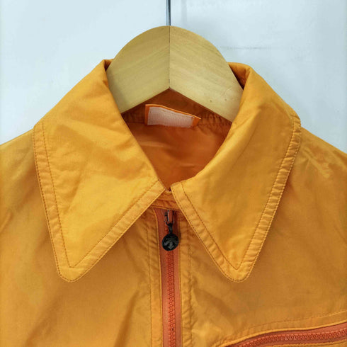 デサント descente THE BEST ダブルジップ ビックカラー ナイロンジャケット メンズ