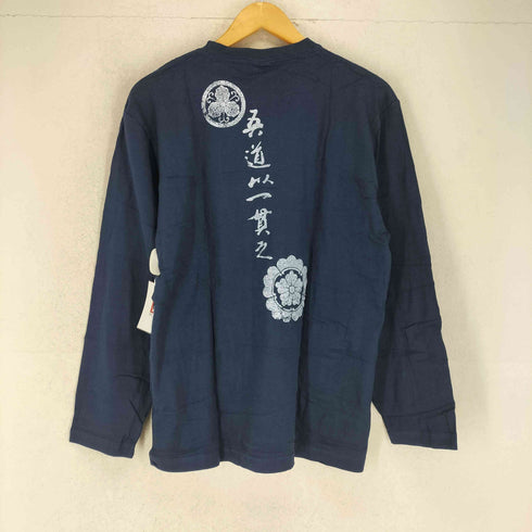 Adapt Design by 和 Japanese pattern 虎 和柄 クルーネックカットソー メンズ JPN:L