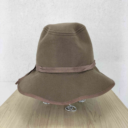 キジマタカユキ KIJIMA TAKAYUKI Felt narrow ribbon Hat レディース 1