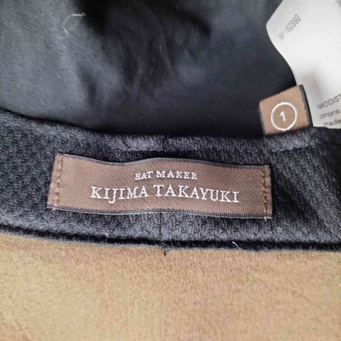 キジマタカユキ KIJIMA TAKAYUKI Felt narrow ribbon Hat レディース 1