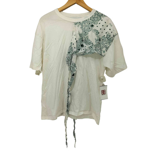 ヨシオクボグランドフロア yoshiokubo GROUNDFLOOR PAISLEY SCARF S/S T メンズ JPN:2