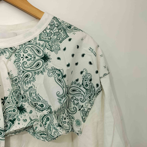 ヨシオクボグランドフロア yoshiokubo GROUNDFLOOR PAISLEY SCARF S/S T メンズ JPN:2