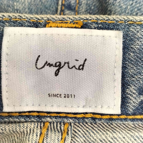 アングリッド Ungrid 26SS カーブルーズカラーデニム レディース 24