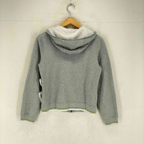 ナイキ NIKE 00S グレータグ ロゴ刺繍 SWOOSH ZIP HOODIE スウォッシュ ジップ フードル レディース JPN:M