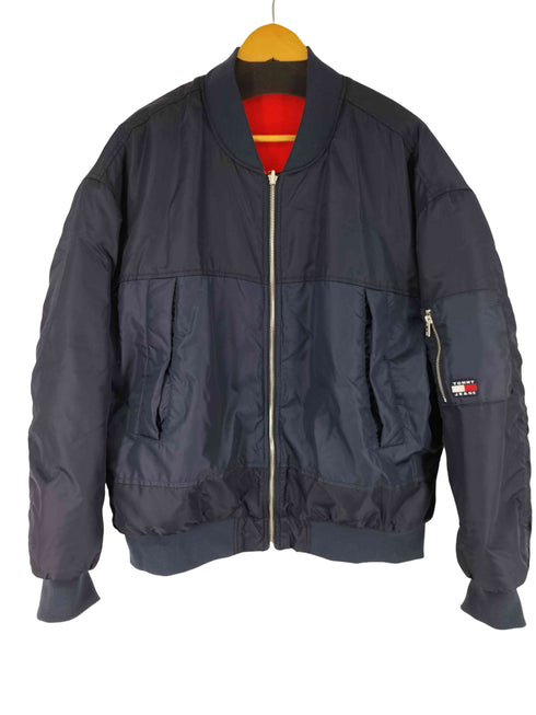 トミージーンズ tommy jeans リバーシブルボンバージャケット メンズ import:L