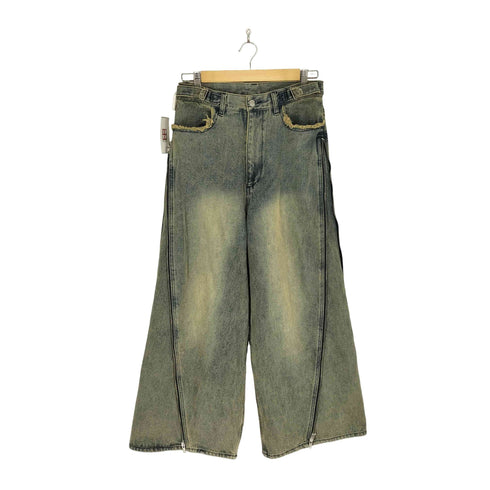 GRANCY ZipDesign Buggy DenimPants ジップデザイン バギーデニム パンツ メンズ JPN:M