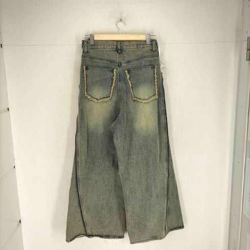 GRANCY ZipDesign Buggy DenimPants ジップデザイン バギーデニム パンツ メンズ JPN:M