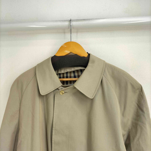アクアスキュータム AQUASCUTUM 80S ステンカラーコート メンズ JPN:5