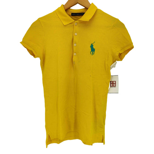 ラルフローレンスポーツ RALPH LAUREN SPORT ビックポニー刺繍 鹿の子 半袖ポロシャツ レディース import:S