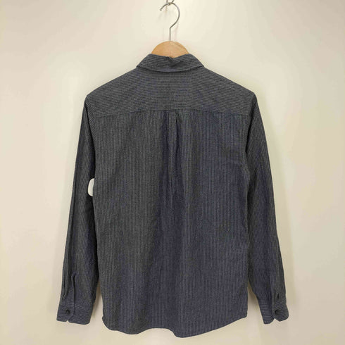 アーペーセー A.P.C. シアサッカー ストライプ 長袖 シャツ メンズ import:XS