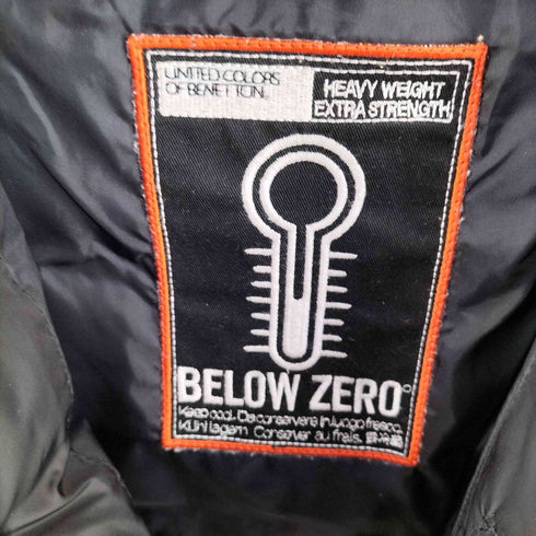 ユナイテッドカラーズオブベネトン UNITED COLORS OF BENETTON BELOW ZERO ダウンジャケット メンズ L