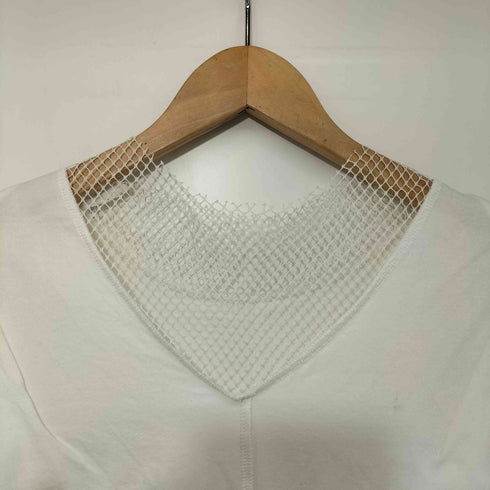 レイビームス Ray BEAMS メッシュハイネックノースリーブトップス レディース