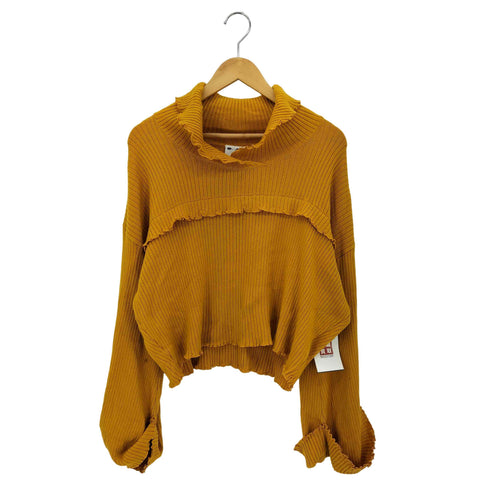 エックスガール X-girl LETTUCE EDGE KNIT TO レディース ONE SIZE